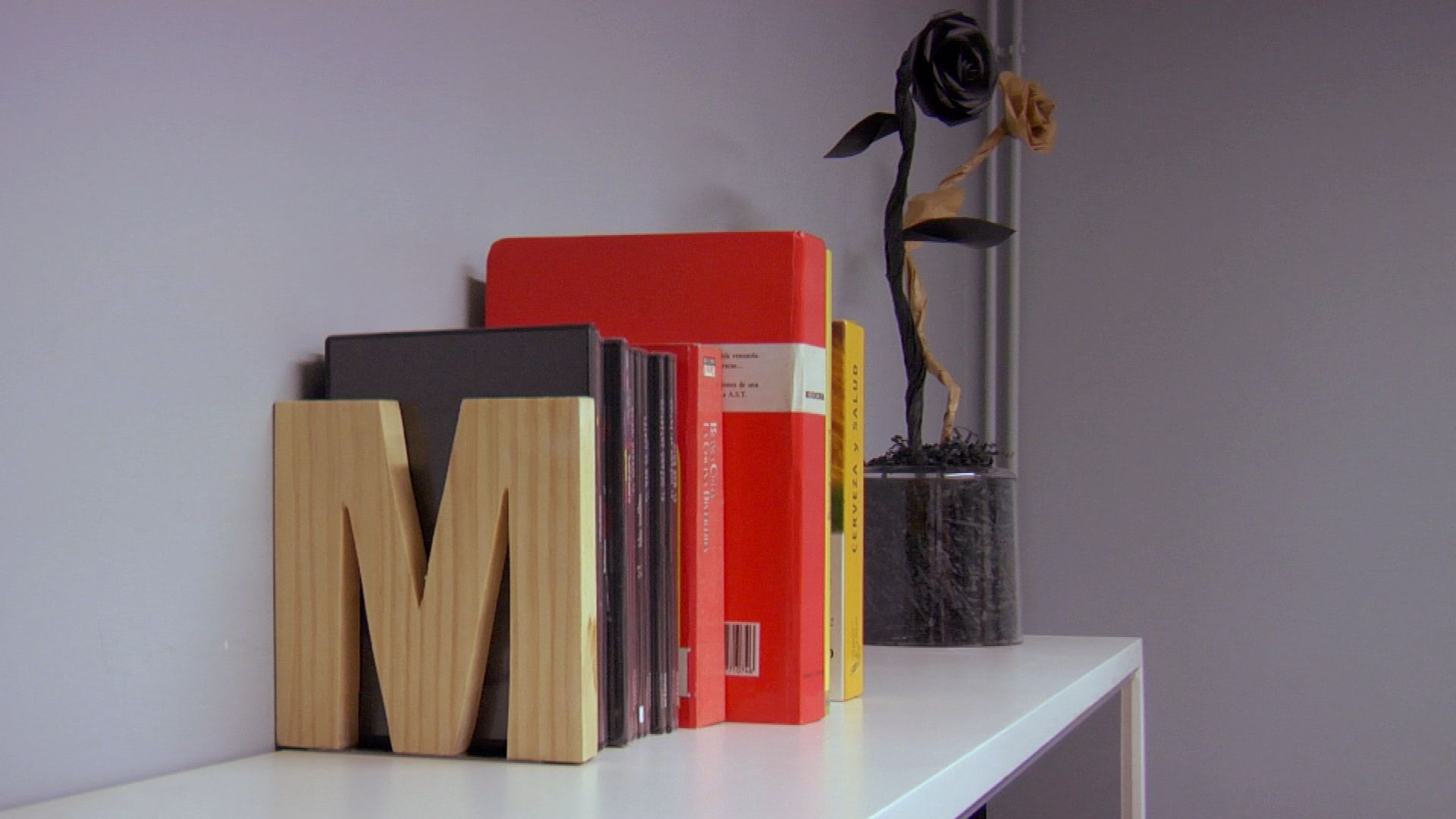 Sujeta libros personal