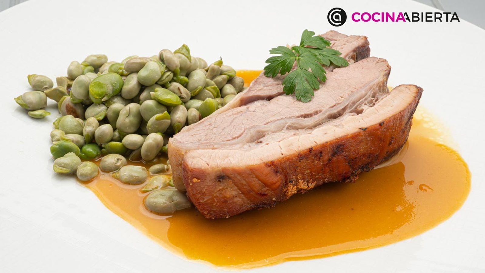 falda de ternera con habitas salteadas receta karlos arguinano karl67550321