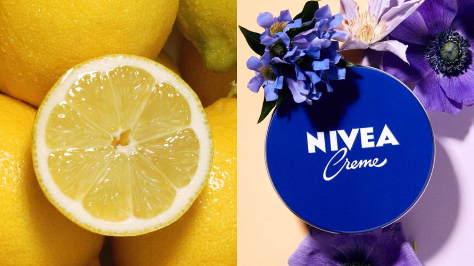 El limón limpia el cuero, mientras que la crema Nivea lo acondiciona y suaviza