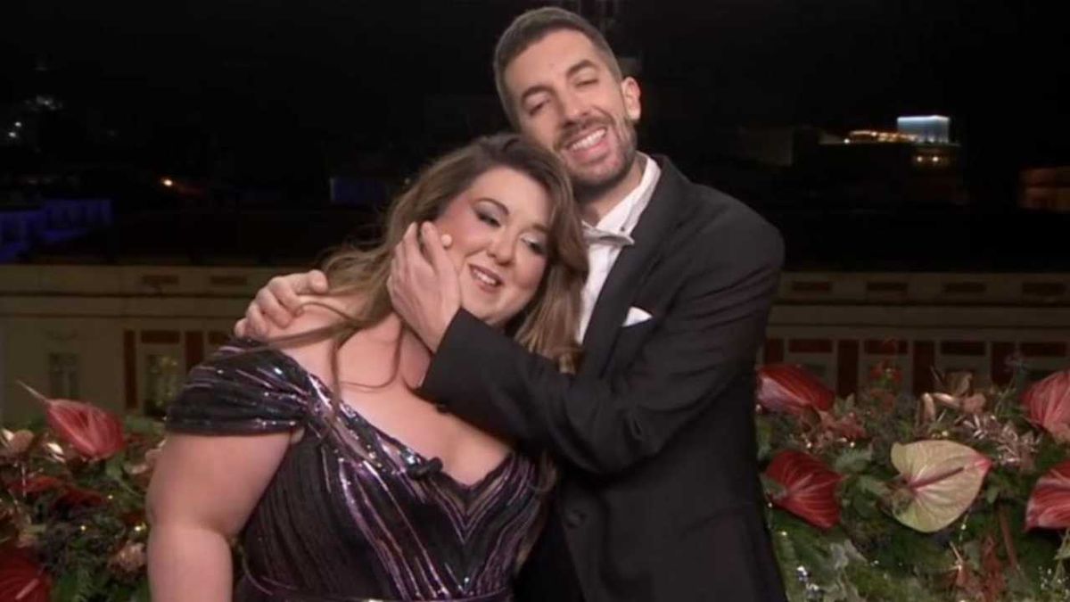 David Broncano y Lalachus en las Campanadas 2024.