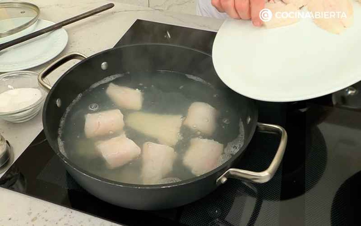 Cocina los lomos de pescadilla