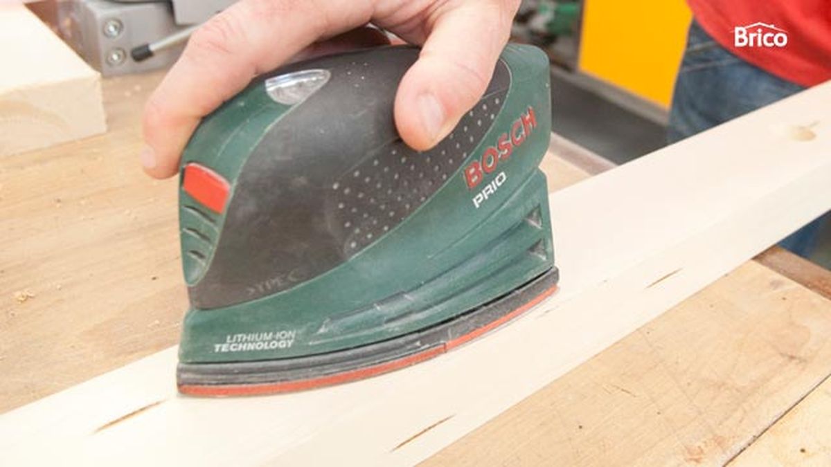 Pared de lamas giratorias paso 6