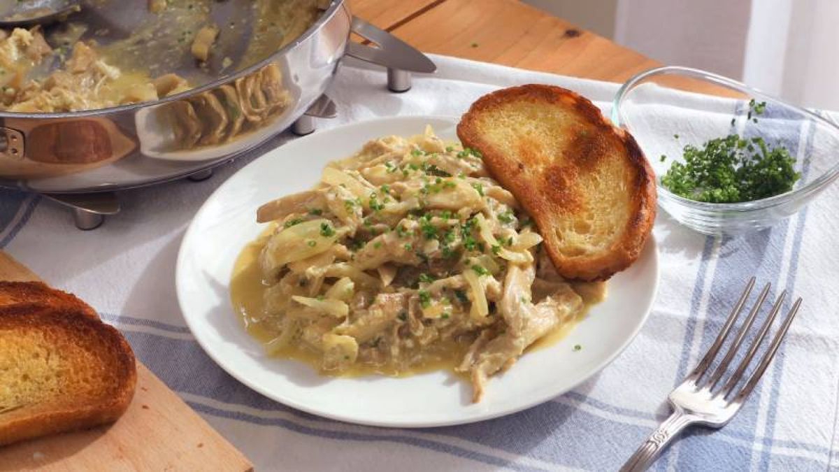 Receta revuelto de setas  paso 5