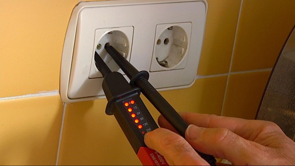 Comprobador de tensión paso 1