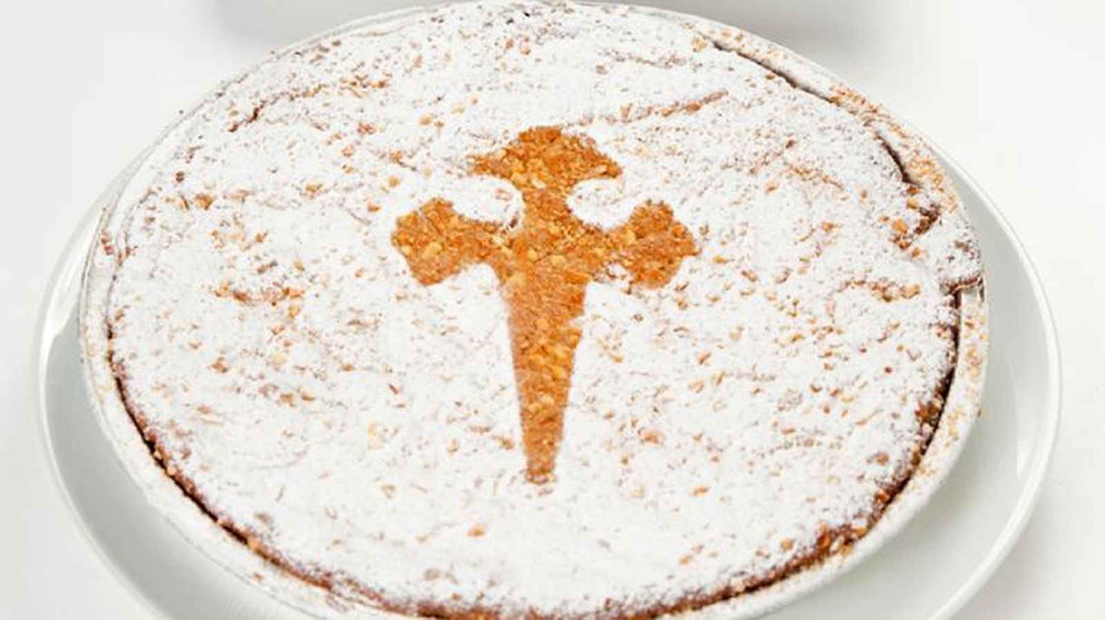 La tradicional Tarta de Santiago