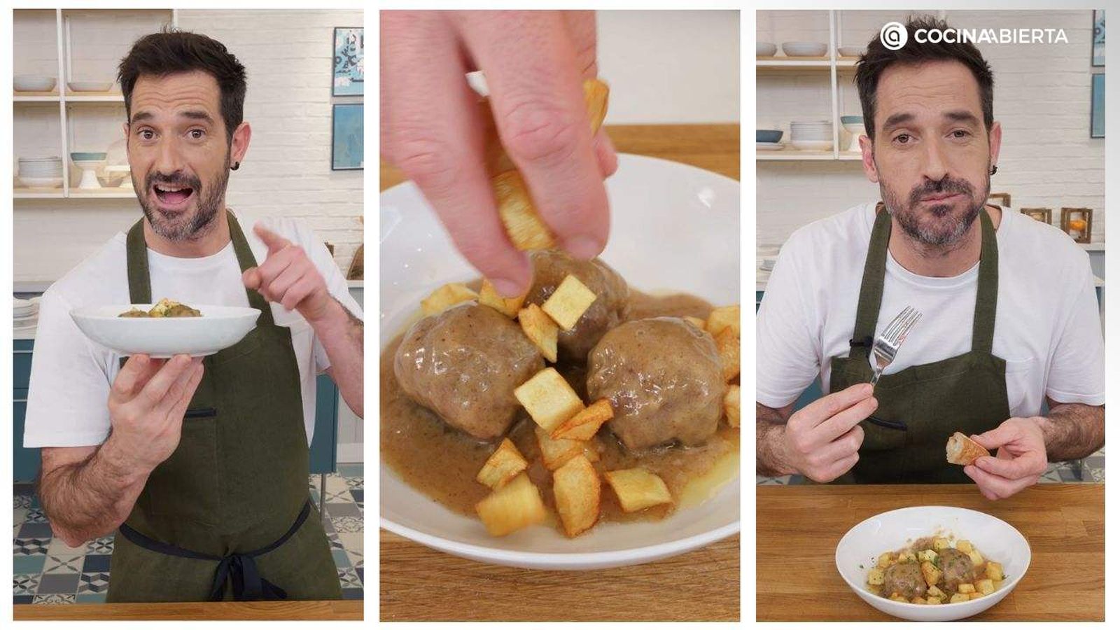 Apunta la receta fácil de las albóndigas que Joseba Arguiñano cocina para su familia