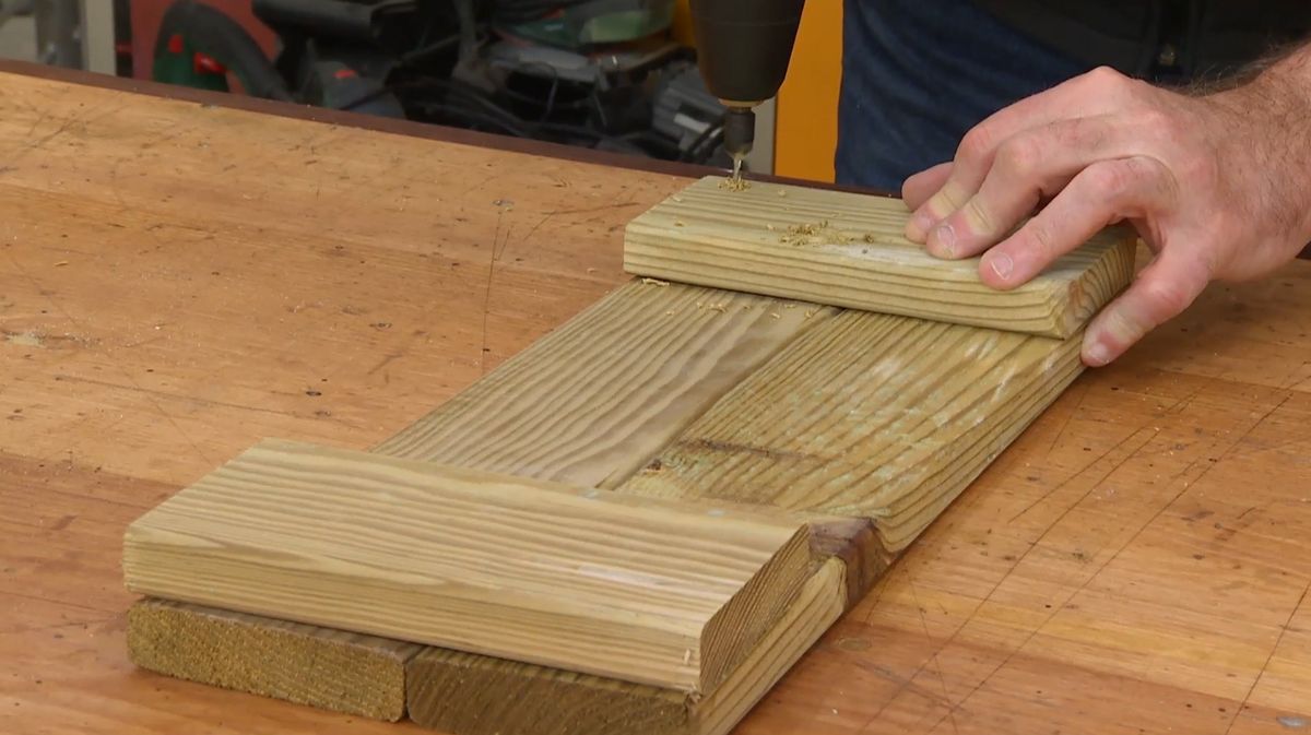 Cómo hacer una celosía móvil paso 5