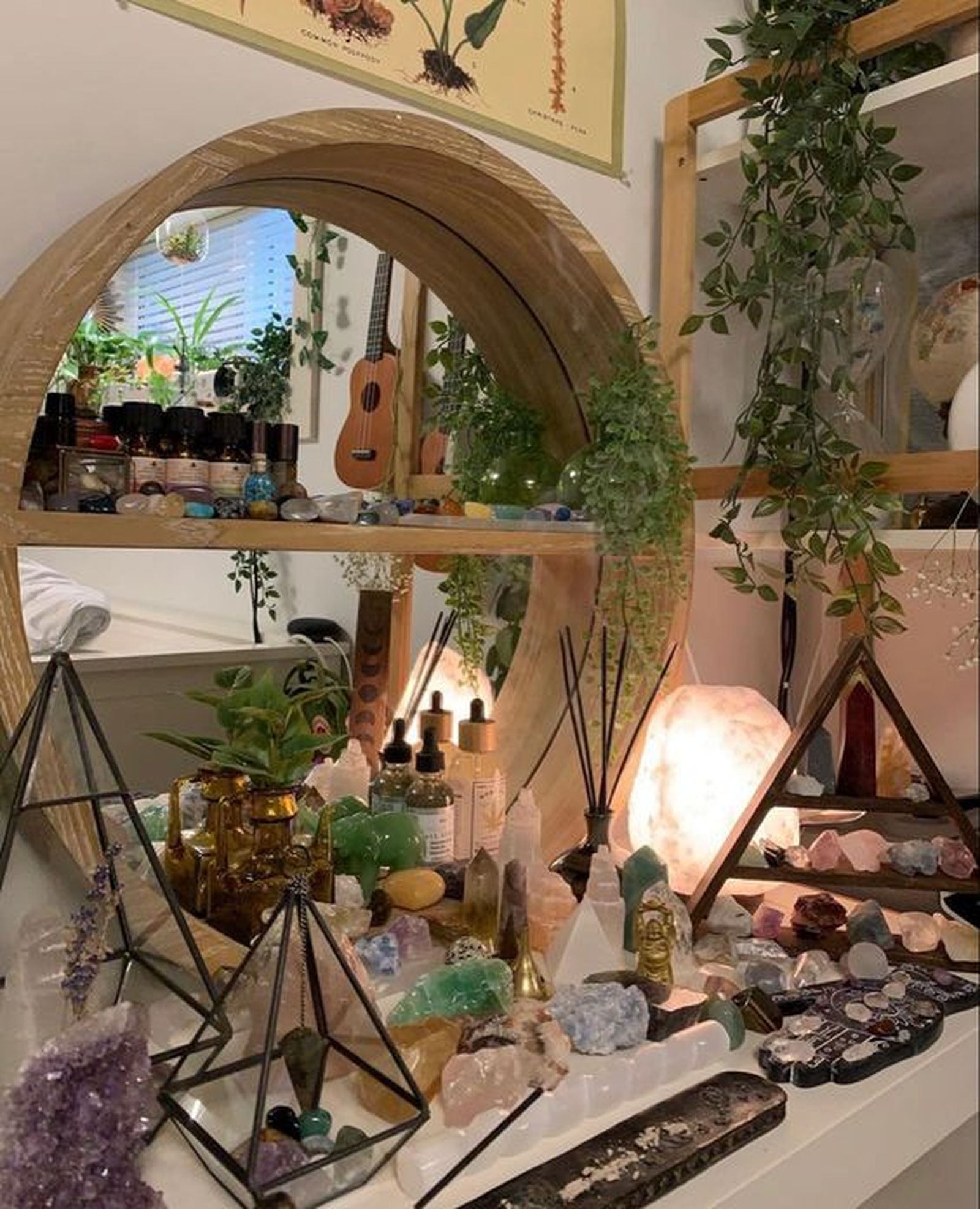 altar pagano lampara sal
