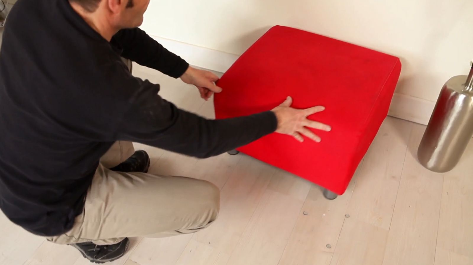 Cómo reparar un puff paso 10