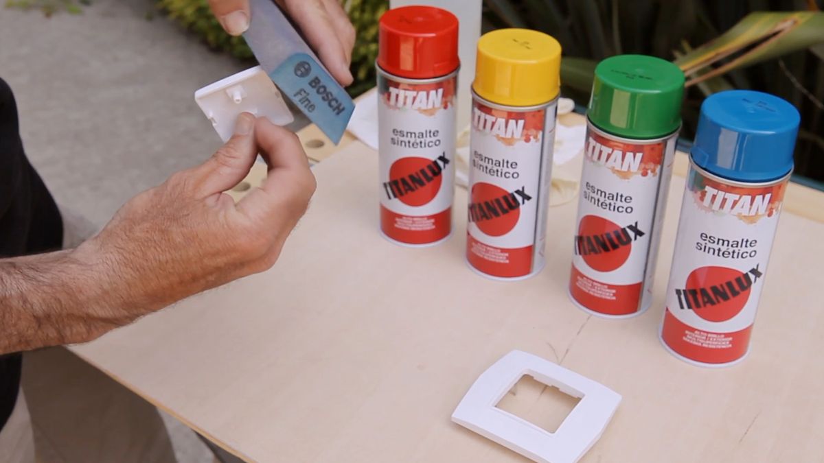 Pintar mecanismos eléctricos paso 2