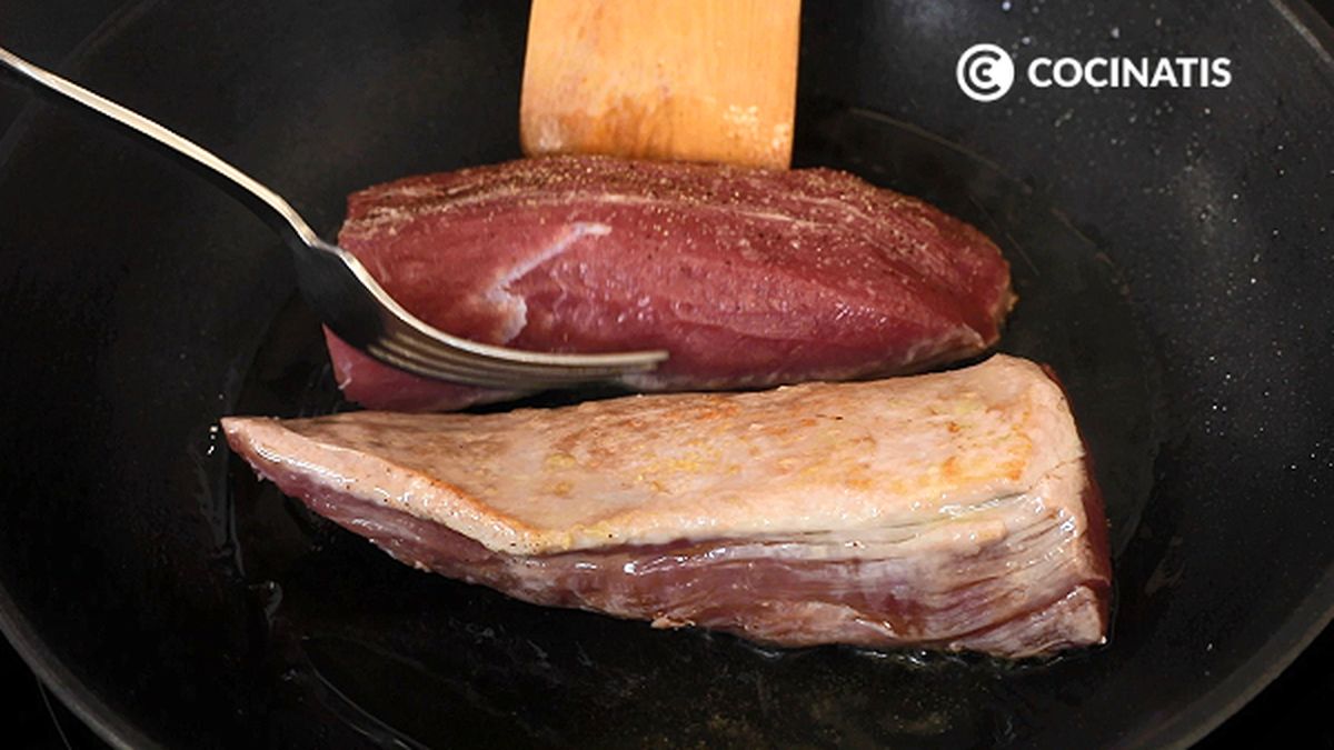 CTIS0982 receta solomillo en salsa paso 1