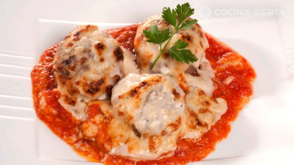 albondigas tomate bechamel ca