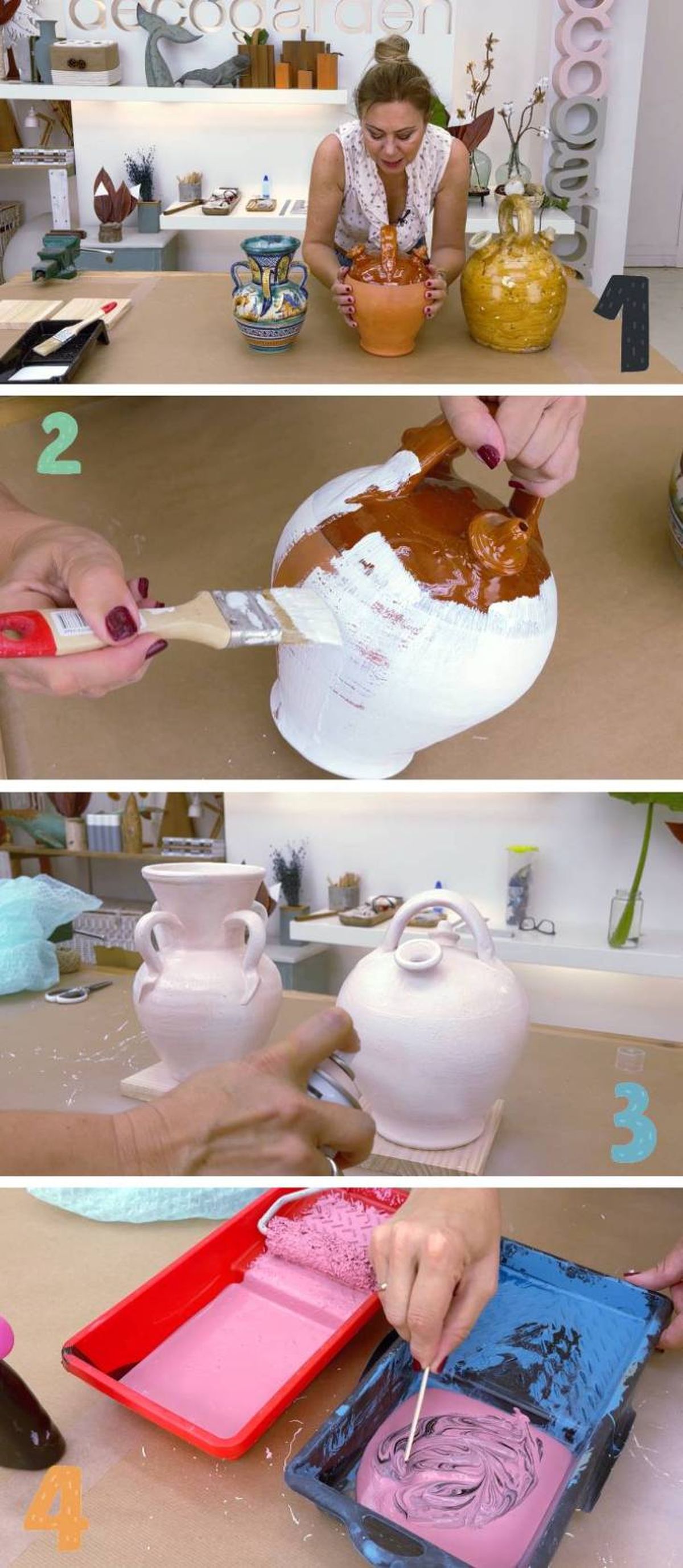 pintar botijos paso a paso 1 4