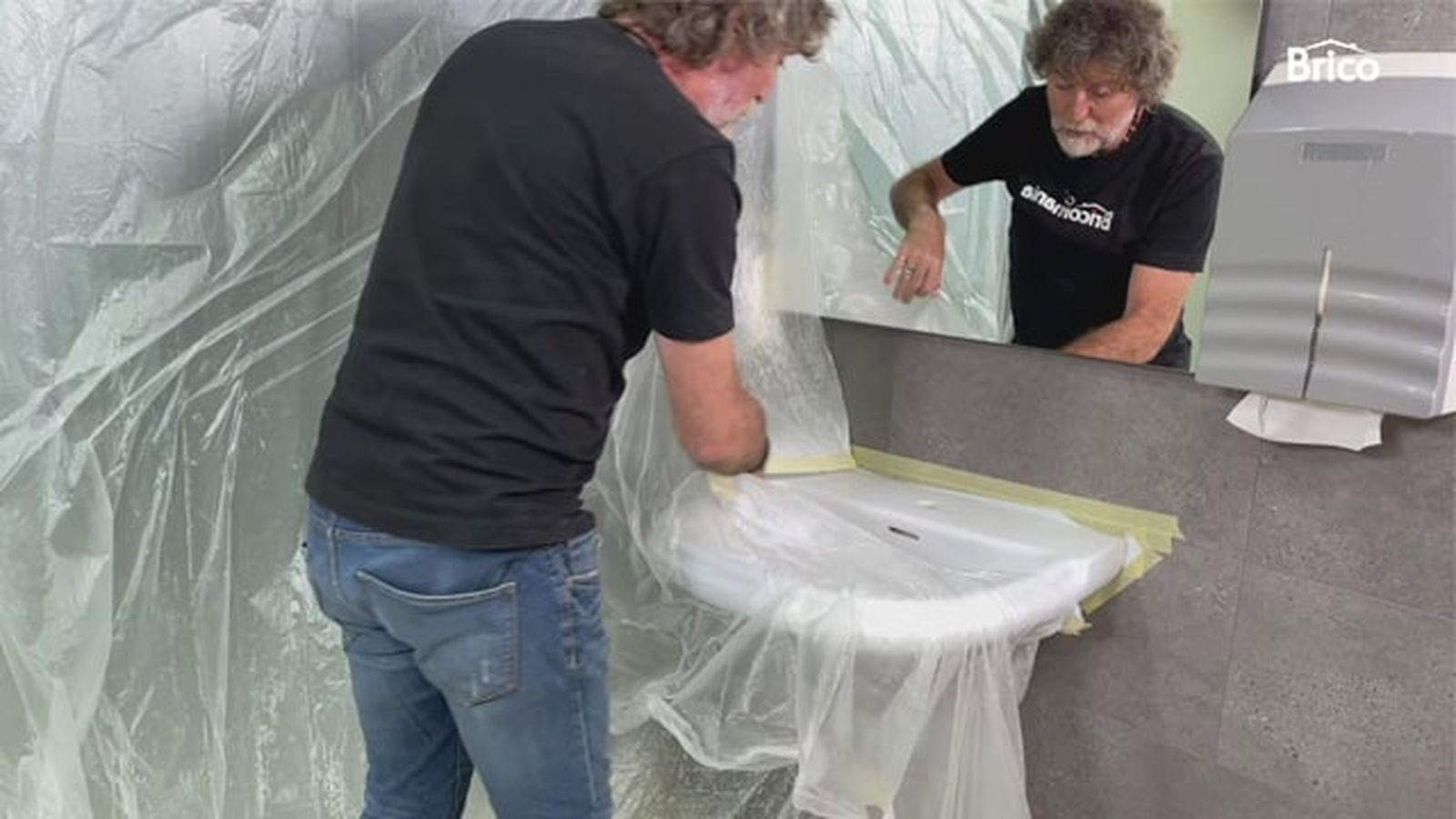 como pintar lavabo paso9