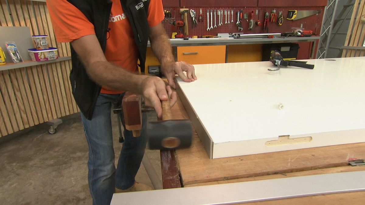 Hacer una mesa escritorio paso 10