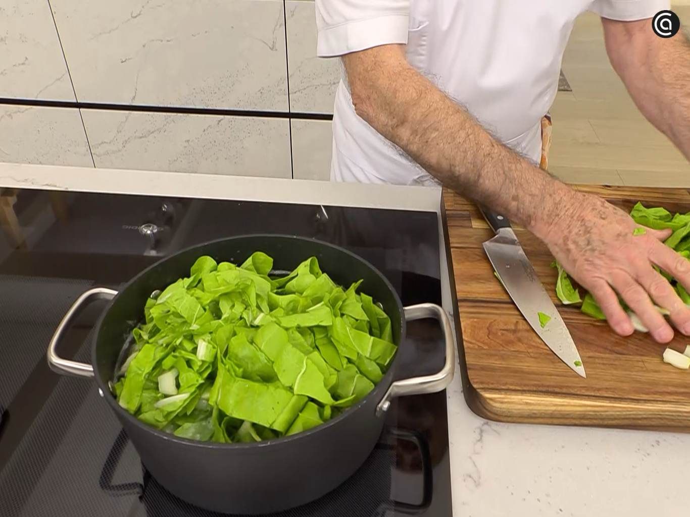 Cocina las acelgas