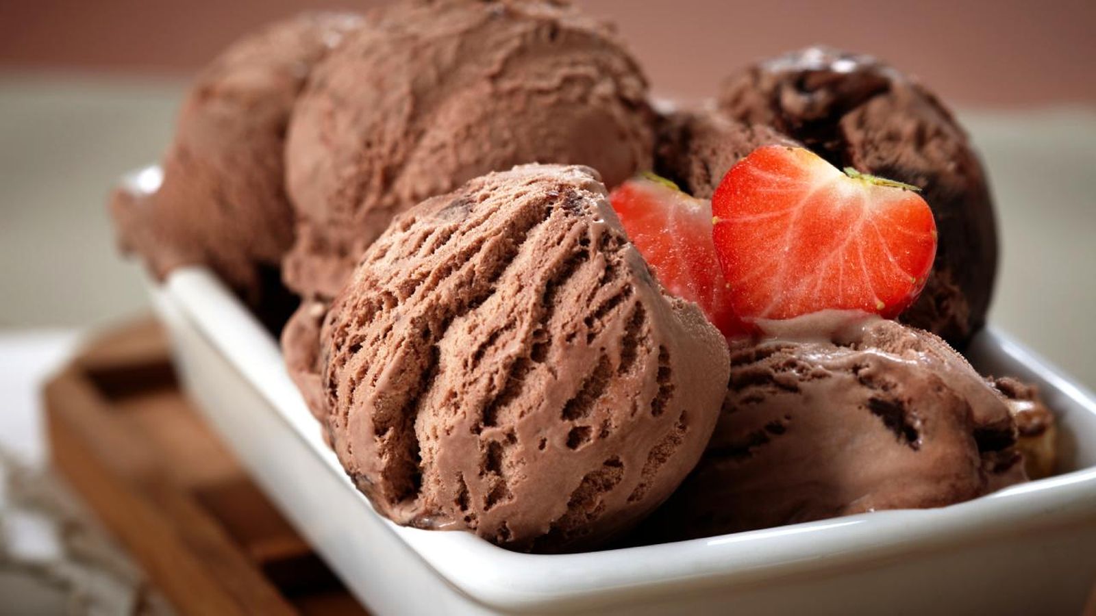 helado de chocolate