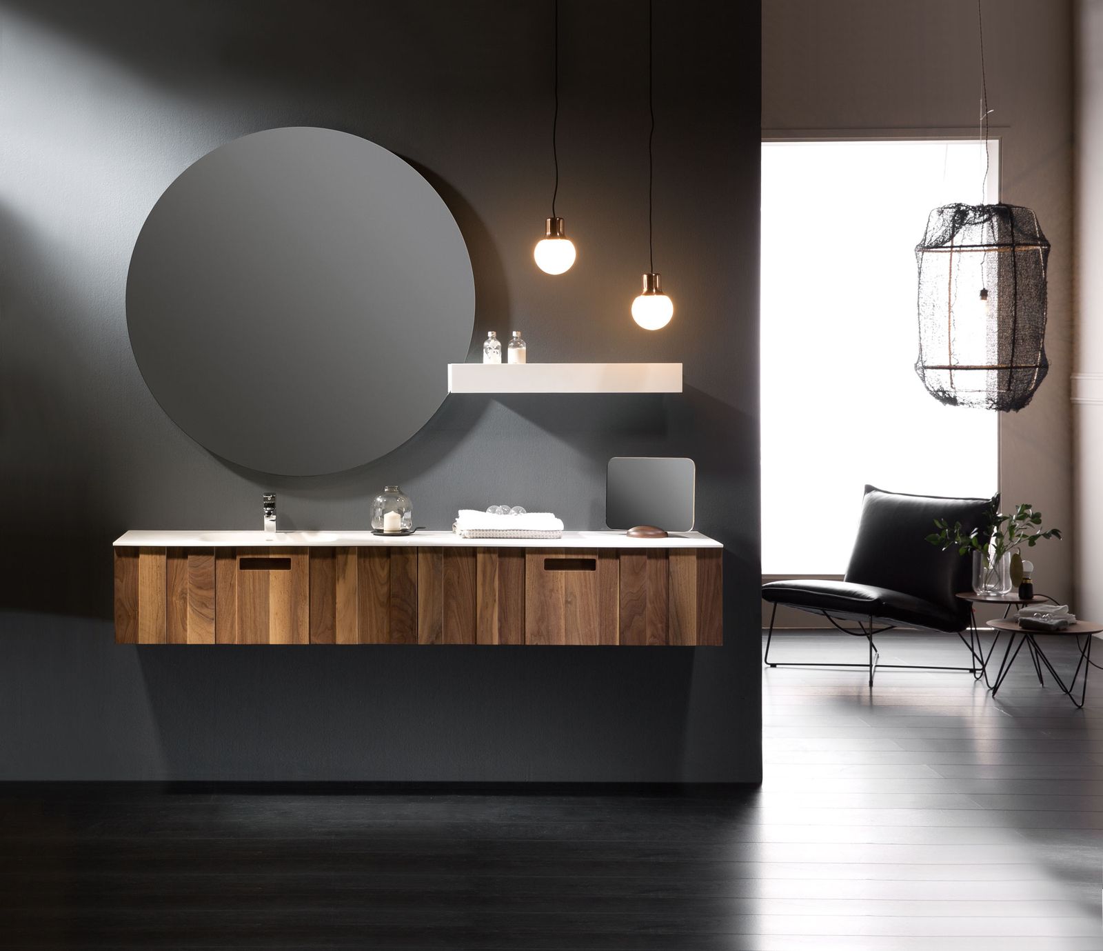 Ventajas de los muebles de baño suspendidos limpieza