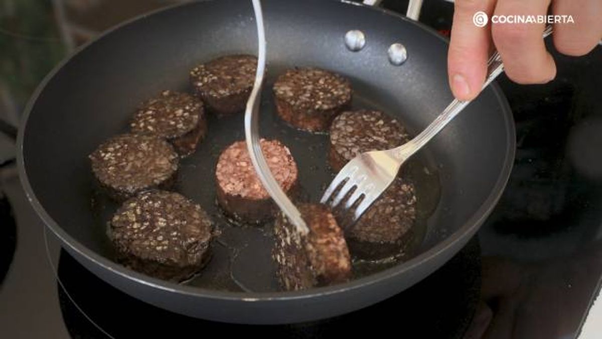 GALLINABLANCA Lentejas morcilla Burgos paso 4