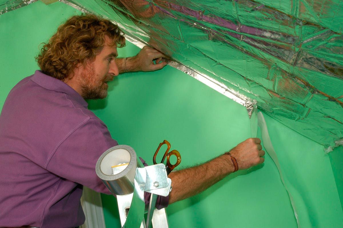 Colocación de manta aislante paso 7