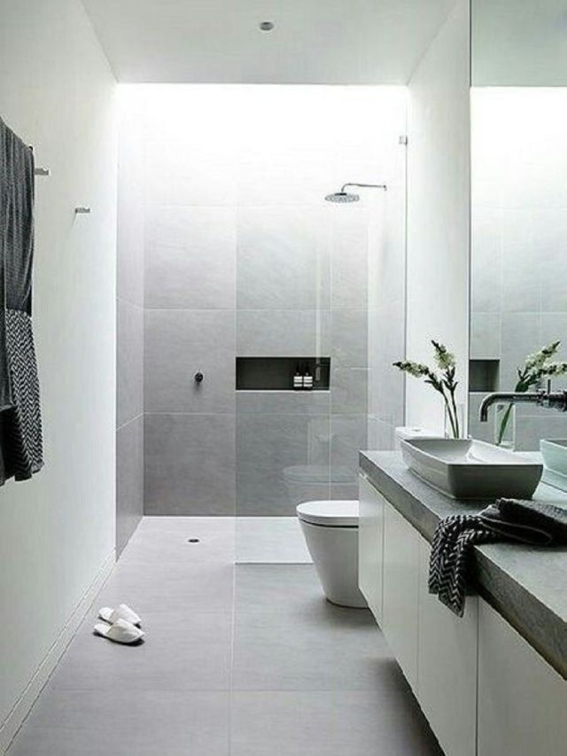 10 baños modernos con ducha que te encantarán 2