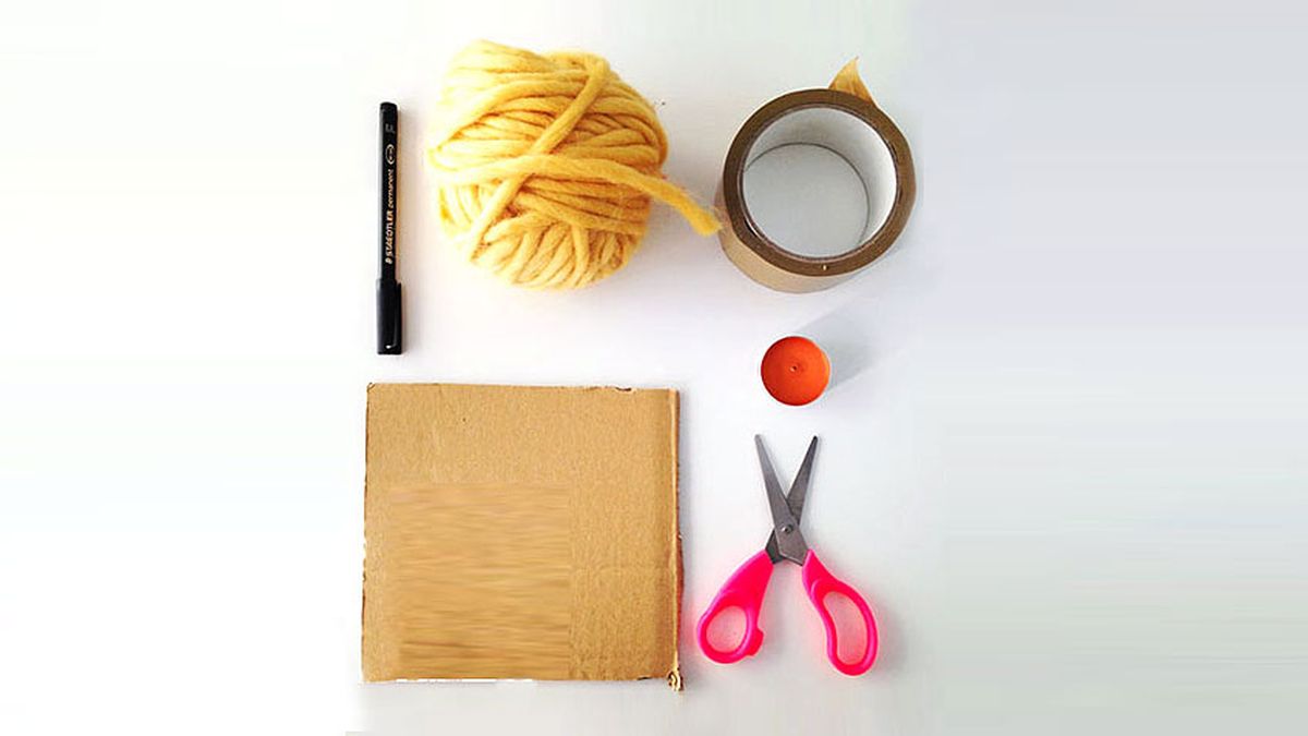 pompones navidad materiales