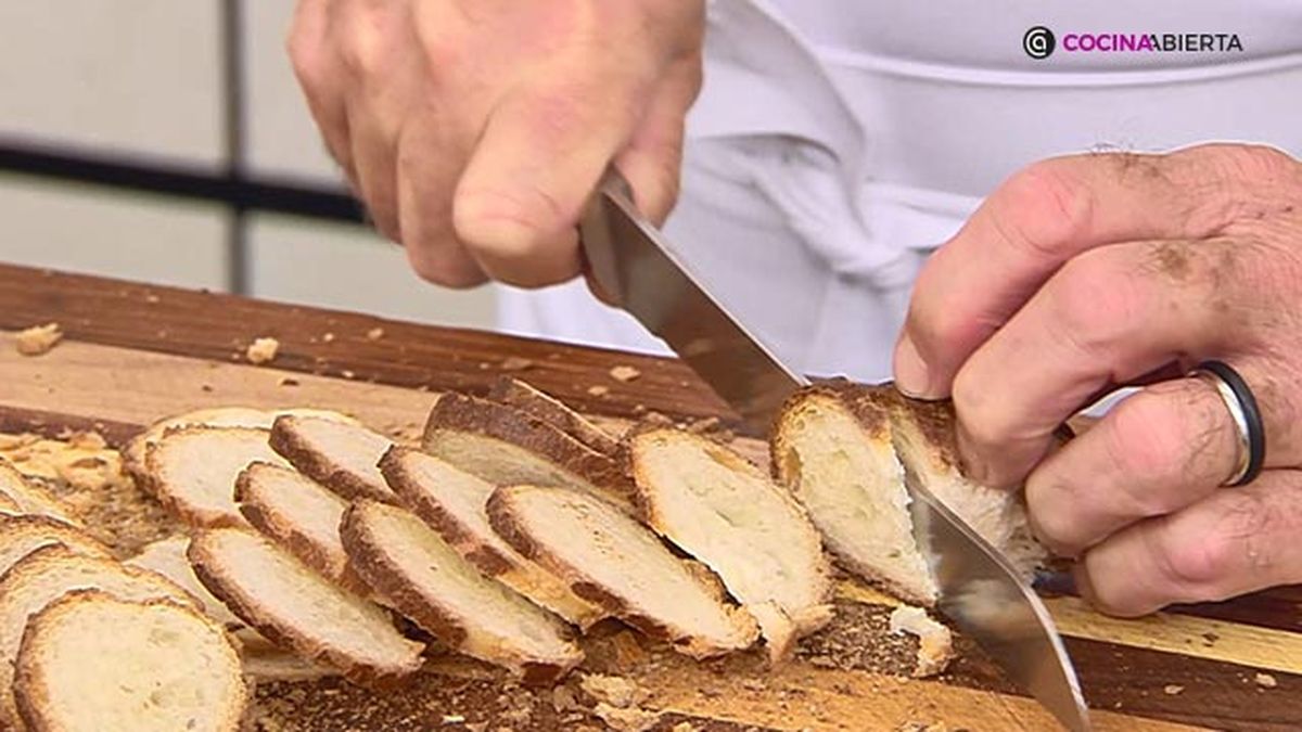 receta sopa pan berberechos ka paso 2