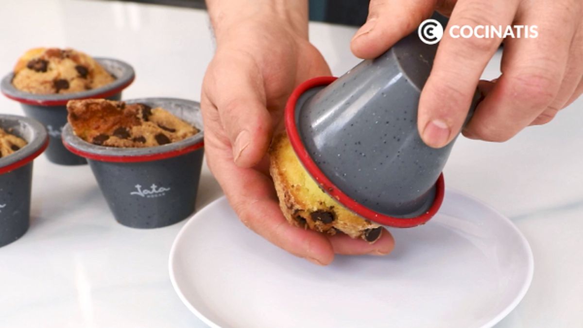 receta bizcocho en freidora de aire paso 6