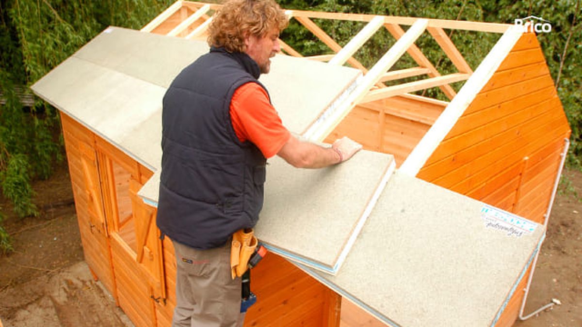 bricomania 336 colocacion panel sandwich paso 4