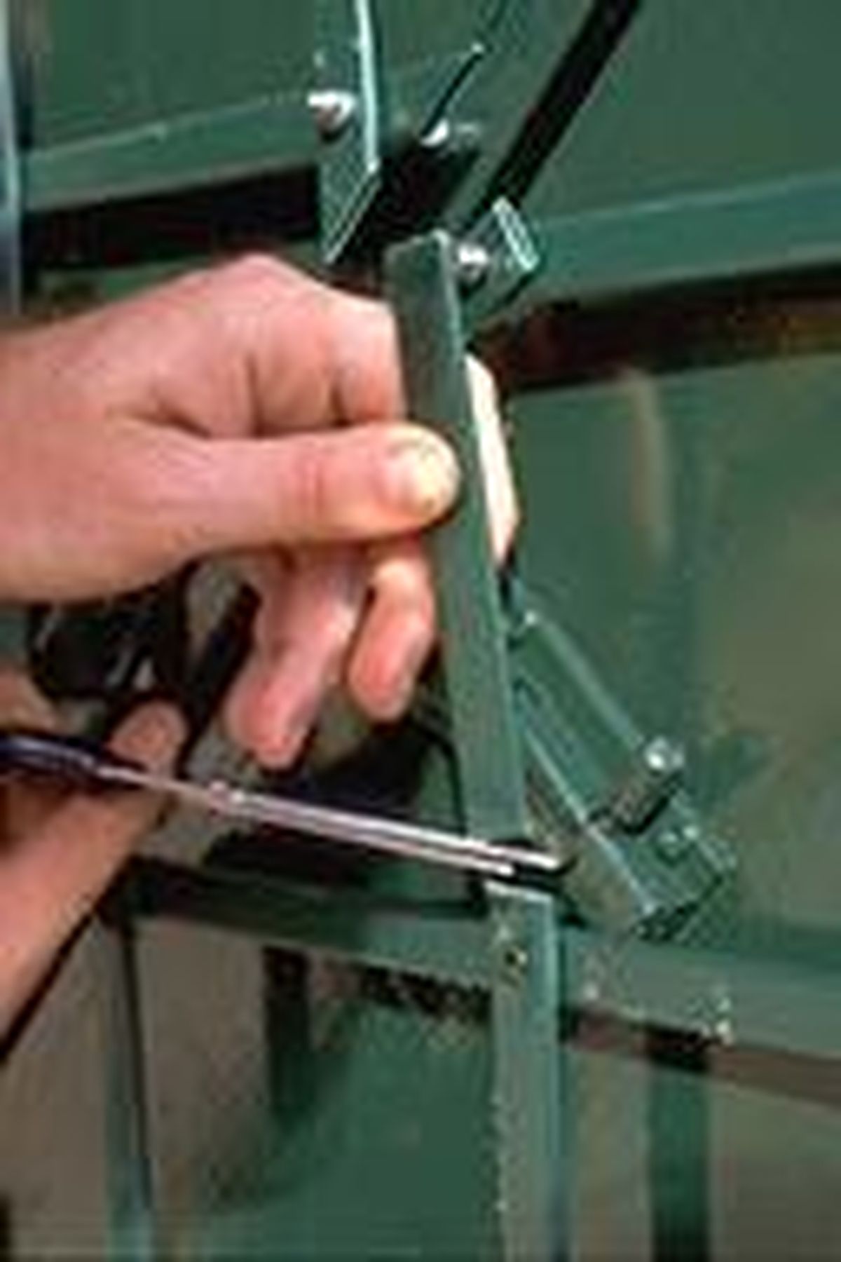 Solución decorativa para puerta de exterior paso 7