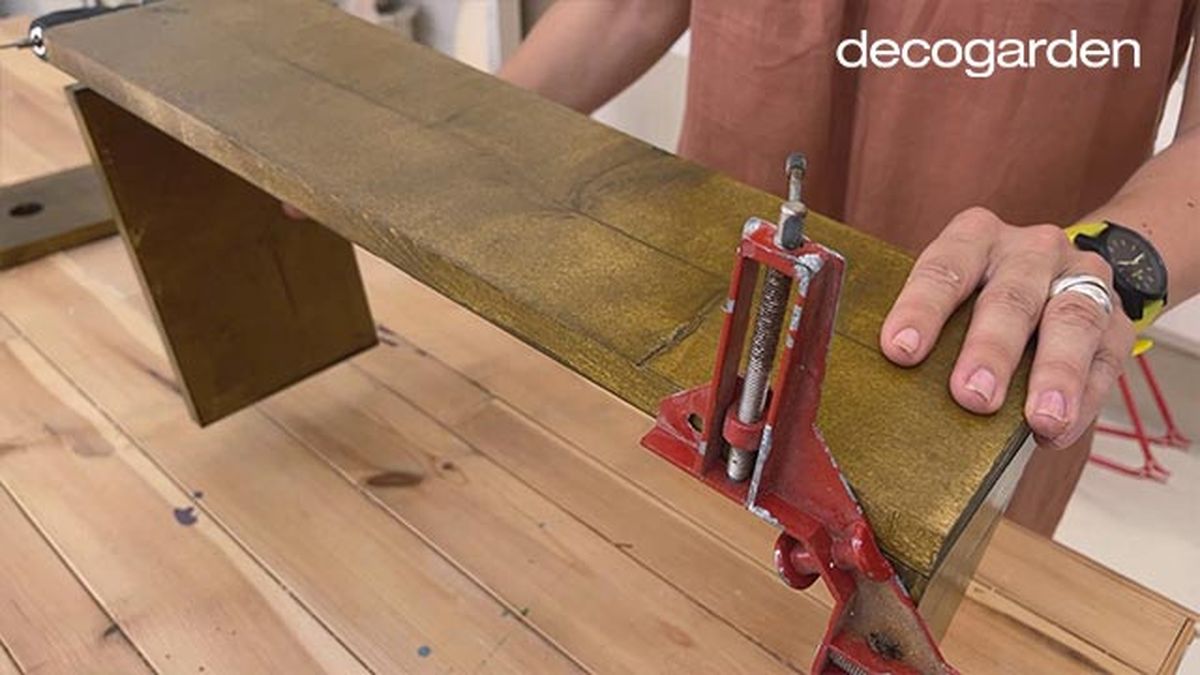 florero madera botellas recicladas paso 8