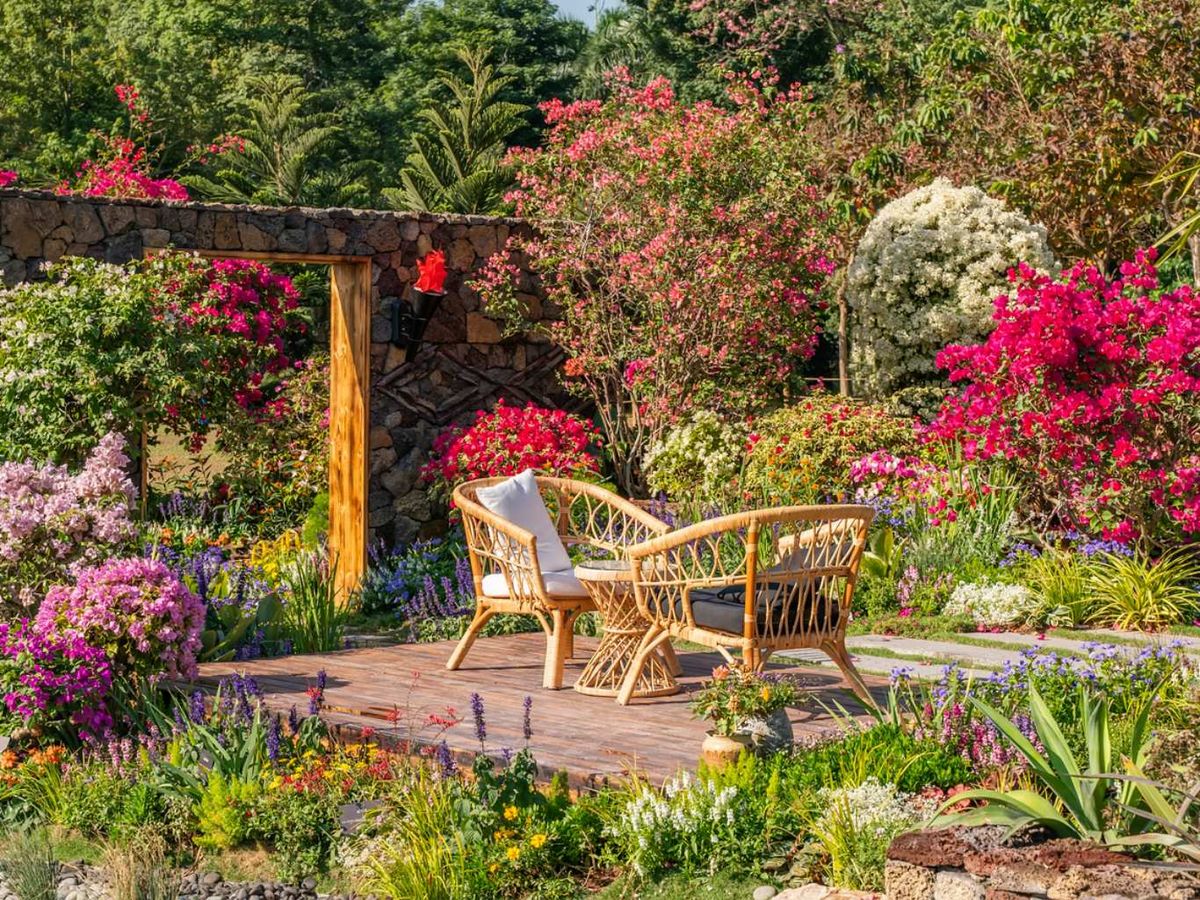 Existen muchos tipo de jardines.