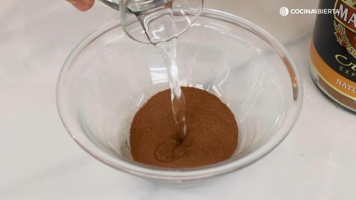 Helado cafe marcilla paso 1