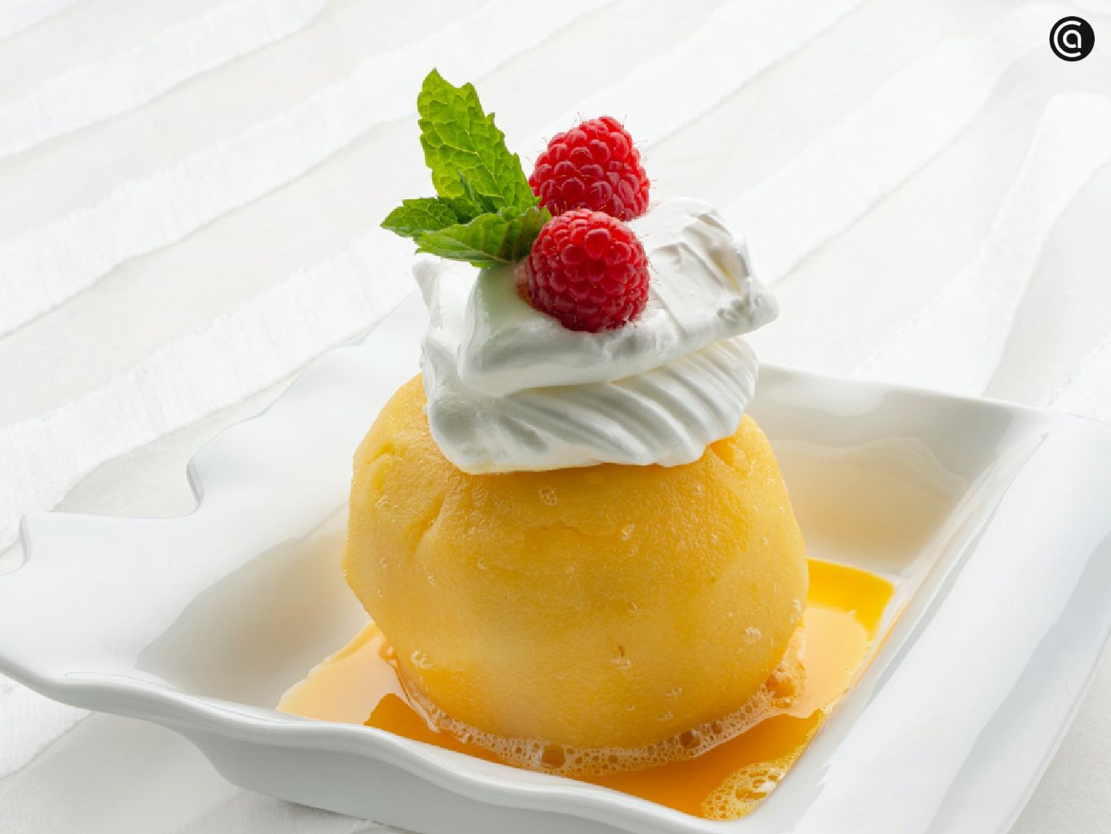 Un postre sencillo de sabor suave y casero