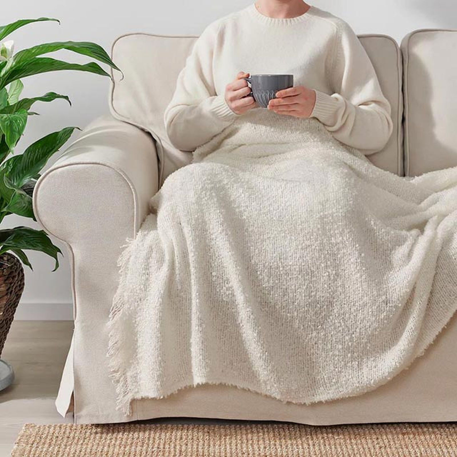 sofa netflix mantas ikea evali