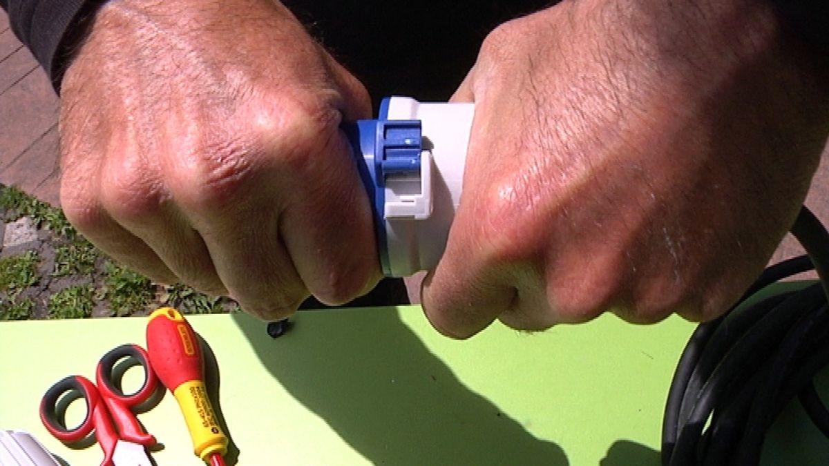 Cómo montar un alargador para exterior paso 4