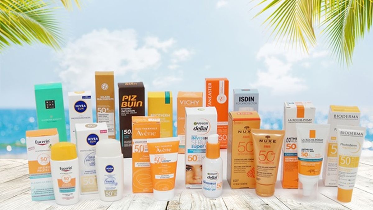 Cremas solares faciales testadas por la OCU