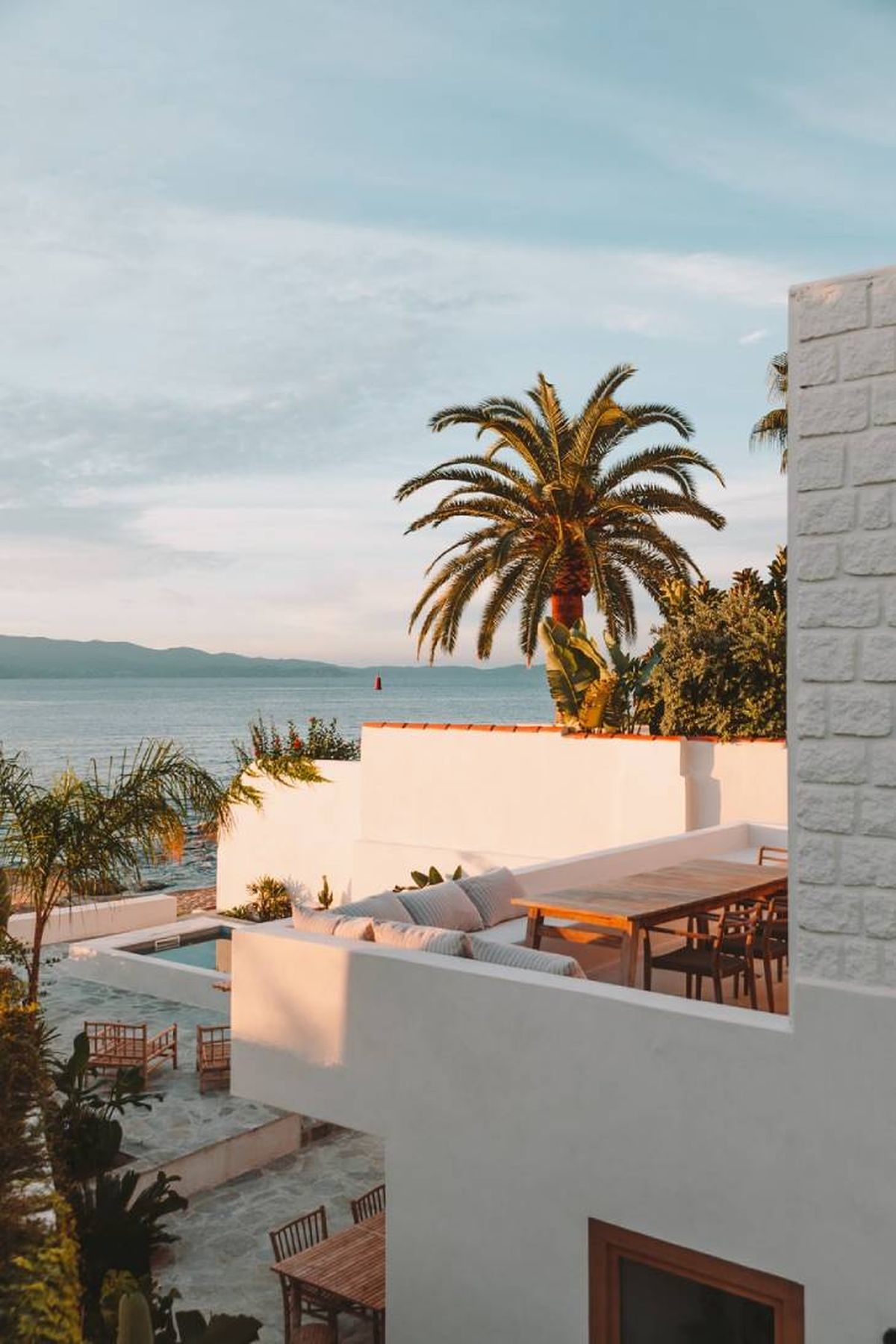 Exterior de la casa Santa Teresa.