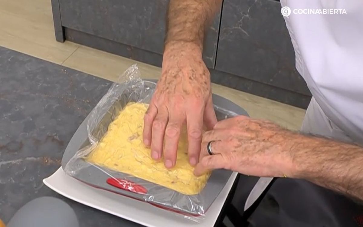 El film debe tocar la masa para evitar costras