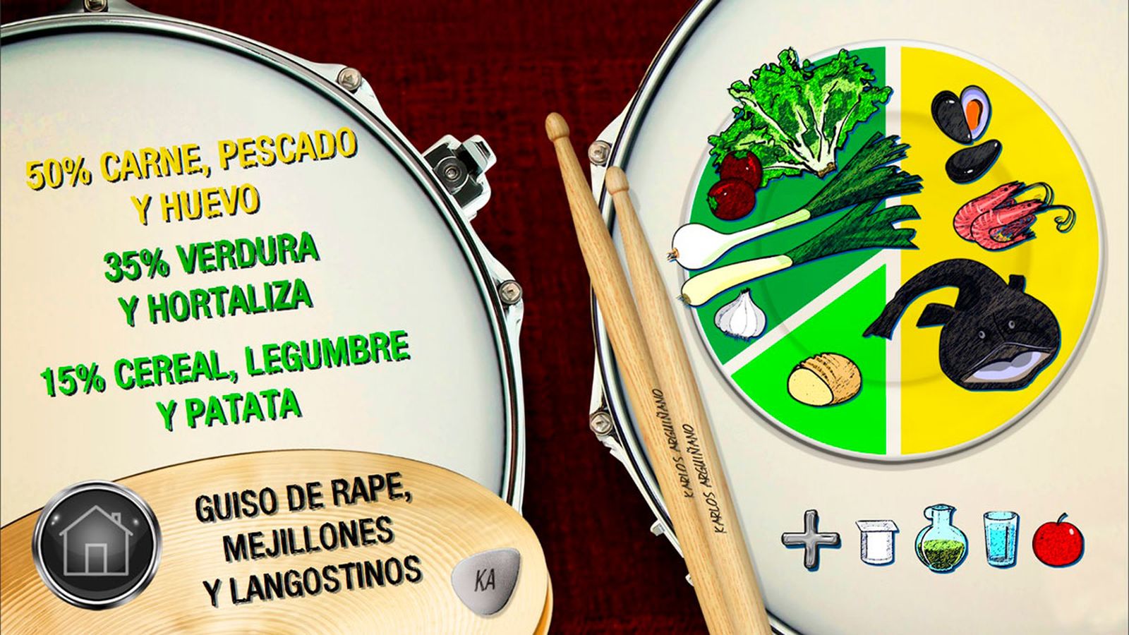 guiso rape plato