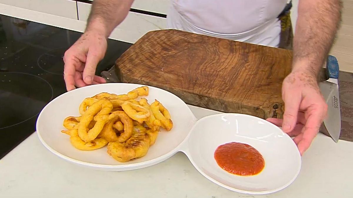 KARL66580320 rabas con salsa picante receta karlos arguinano paso4