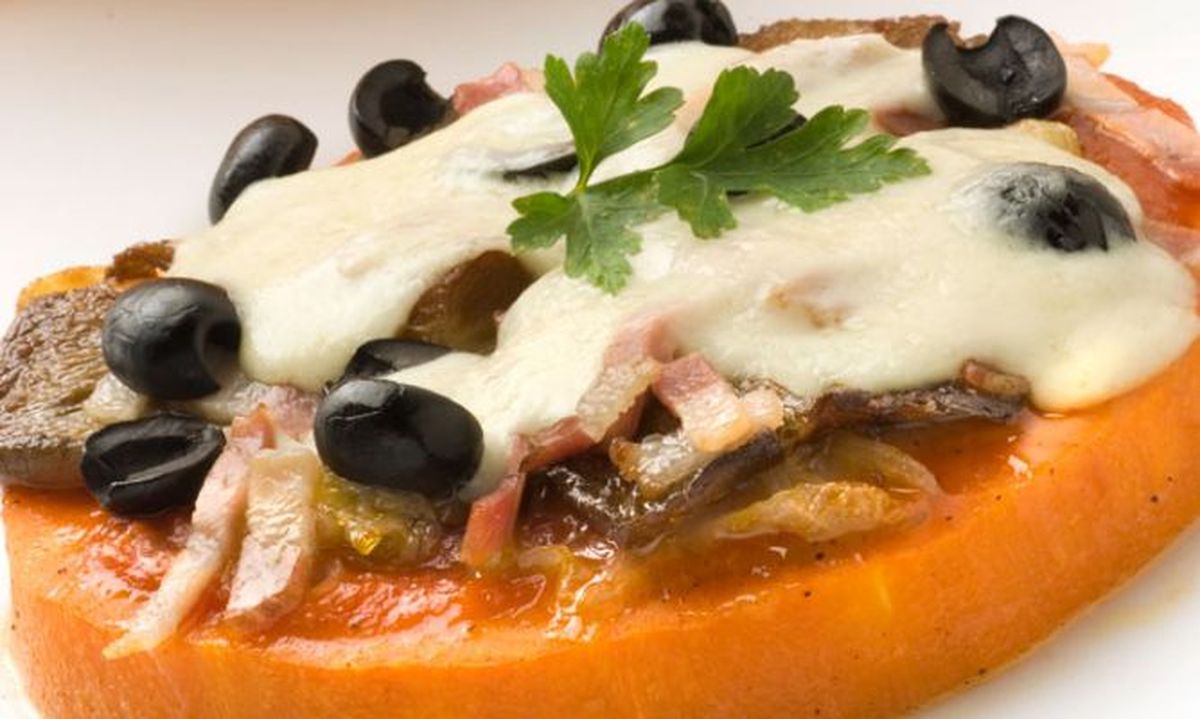 falsa pizza de calabaza xl