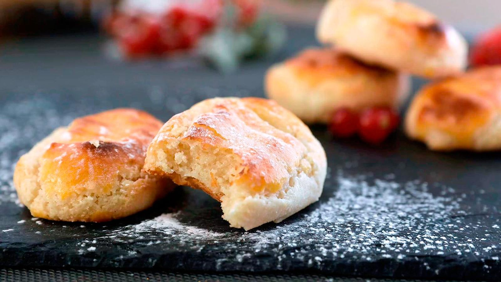 Recopilatorio de dulces de Navidad  mazapanes caseros