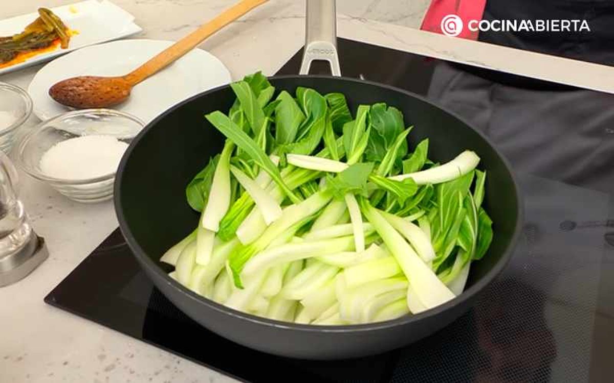 Saltea el pak choi