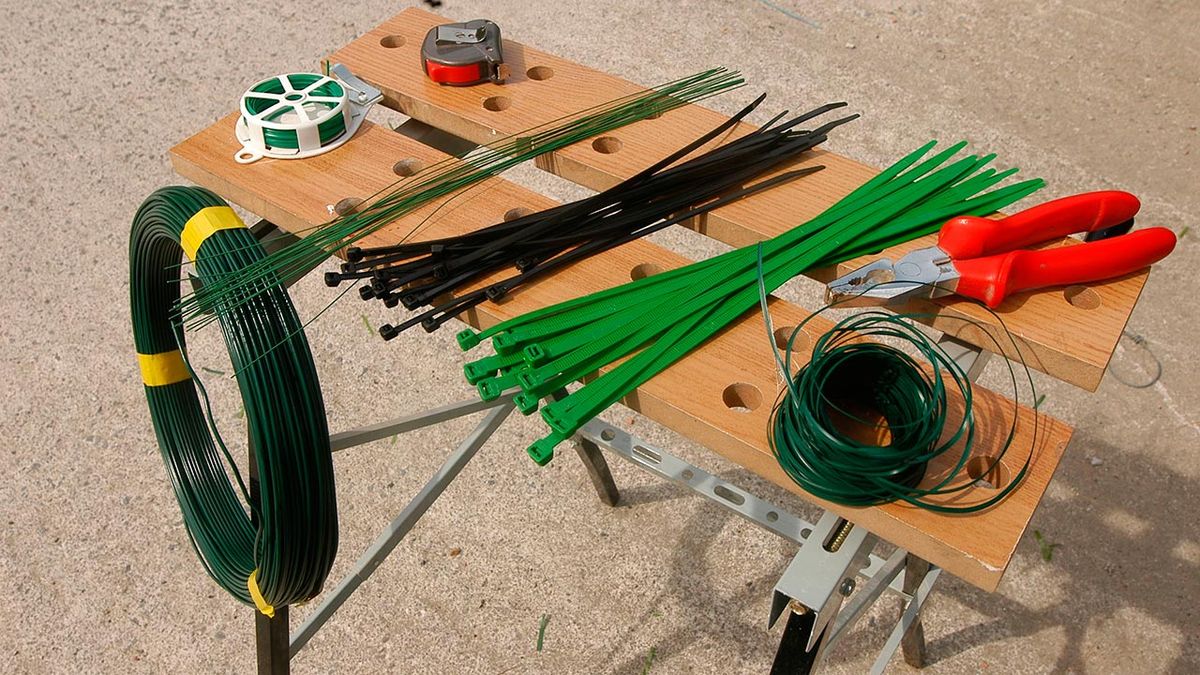 Colocar seto artificial decorativo paso 1