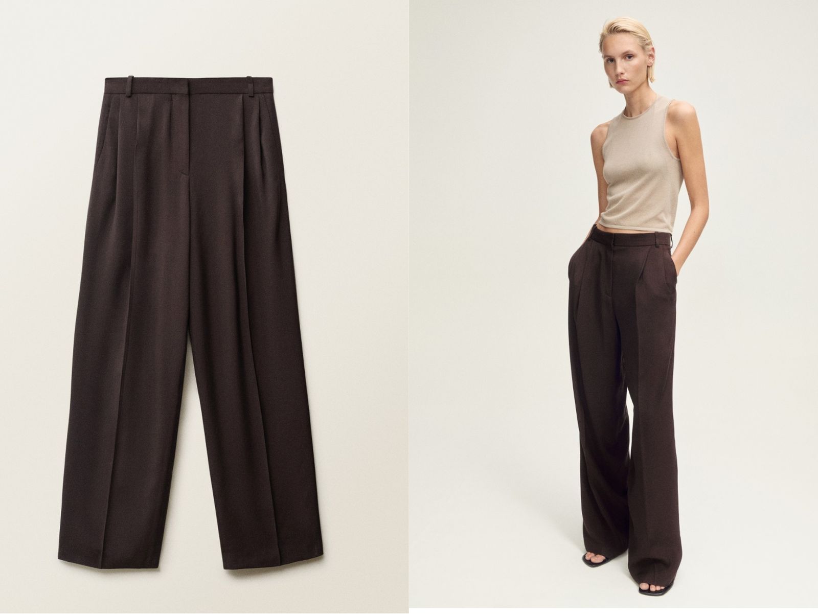 Pantalón con pinzas