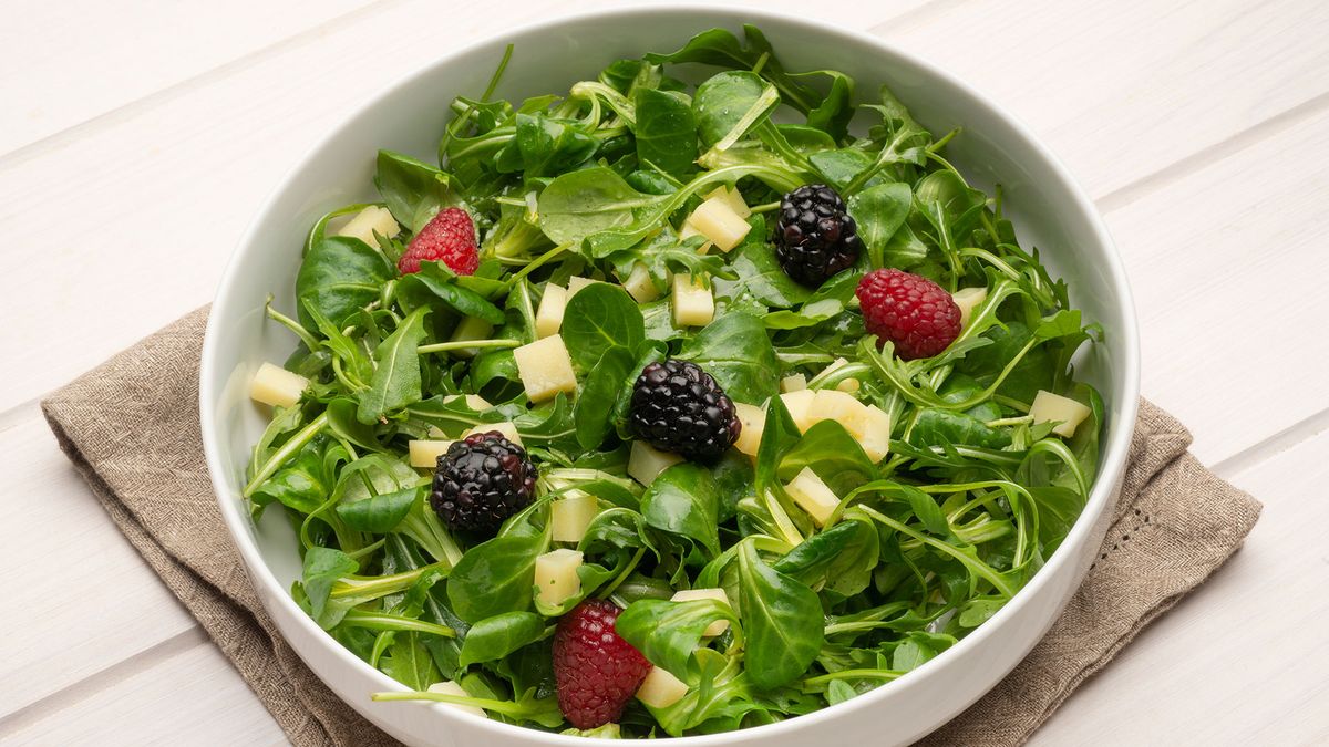 ensalada rucula canonigos queso frutos rojos xl