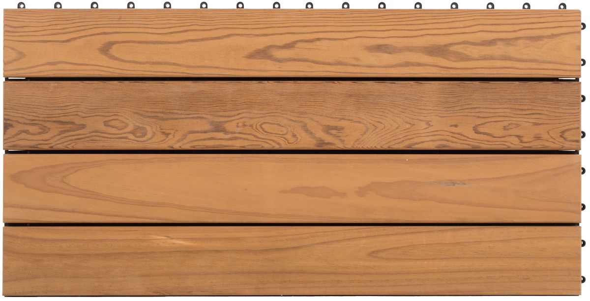 Madera termotratada para suelos de exterior   detalle