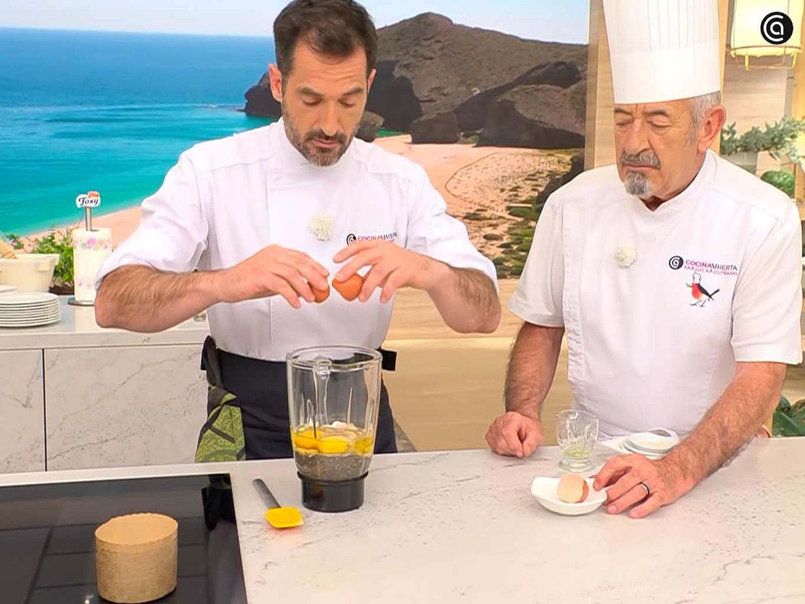 Tritura los ingredientes