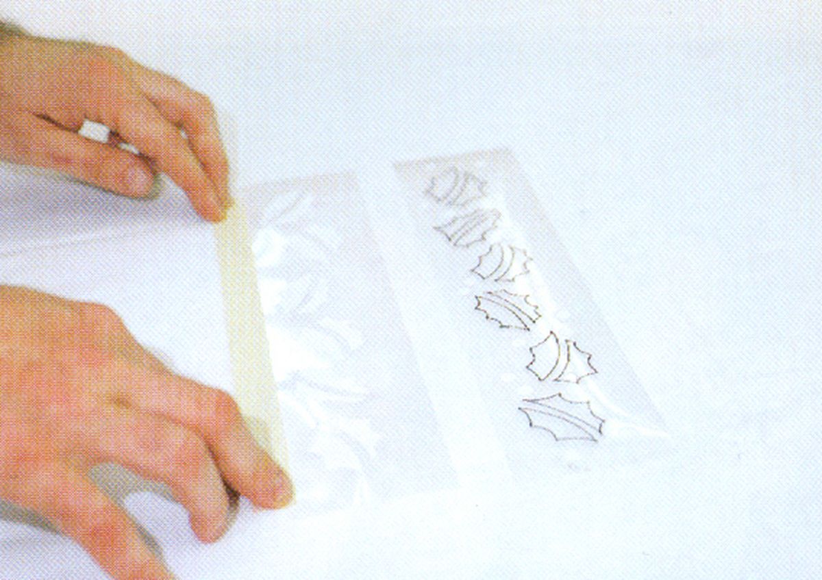 Mantel navideño paso 5